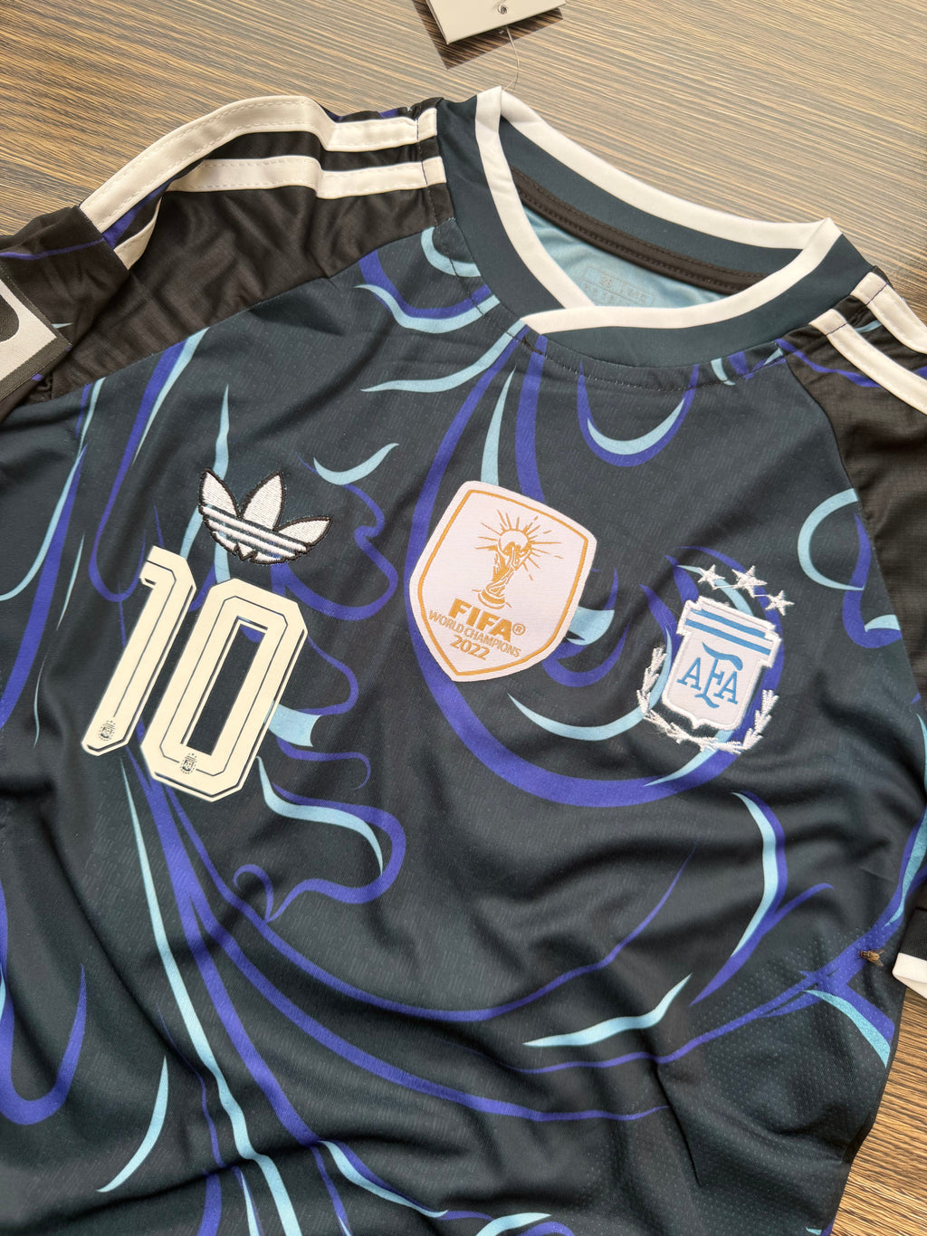 Argentina Away Kids Kit Embroidery — view 3