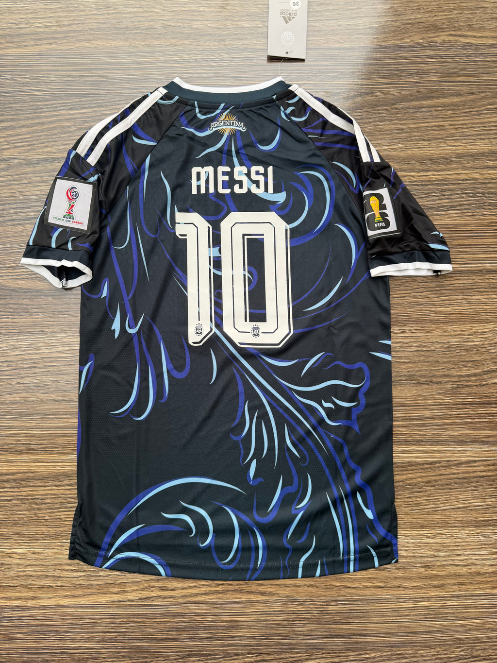 Argentina Away Kids Kit Embroidery — view 2