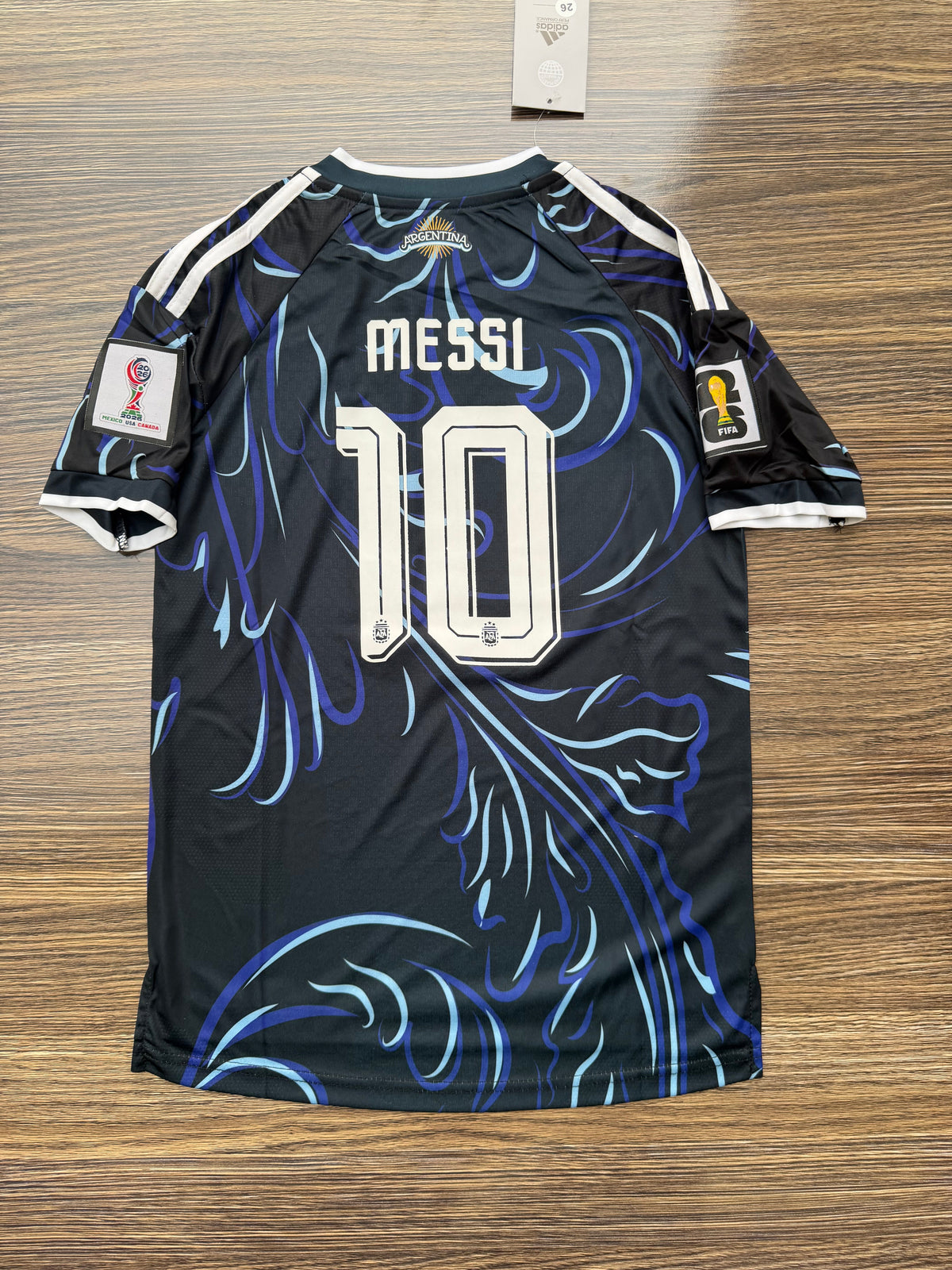 Argentina Away Kids Kit Embroidery — view 2