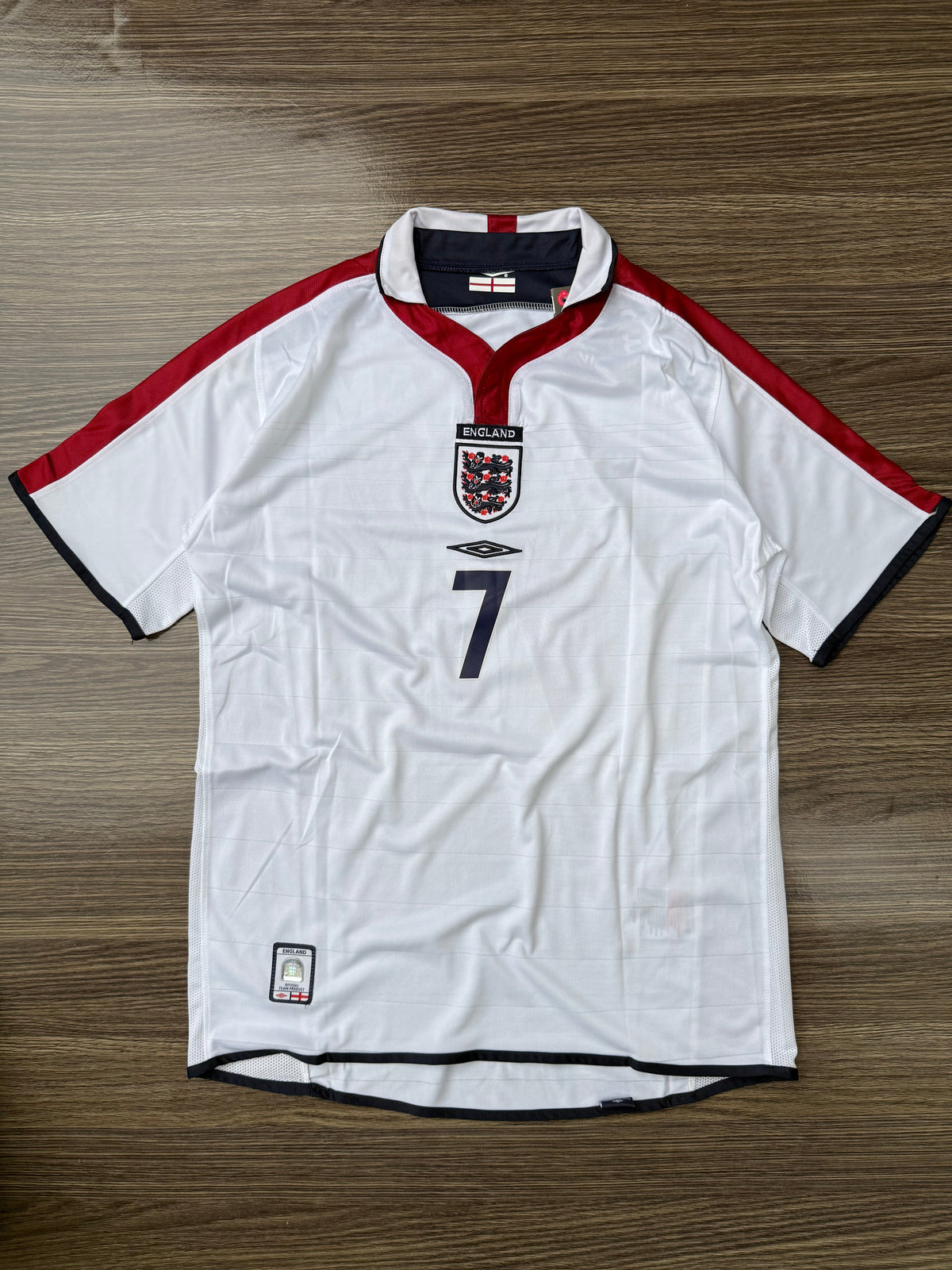 England 04 Home Jersey — view 1