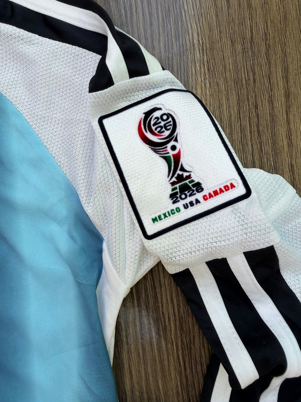 Argentina 26 WC Home Kit Full Sleeves ( TPU ) — view 4