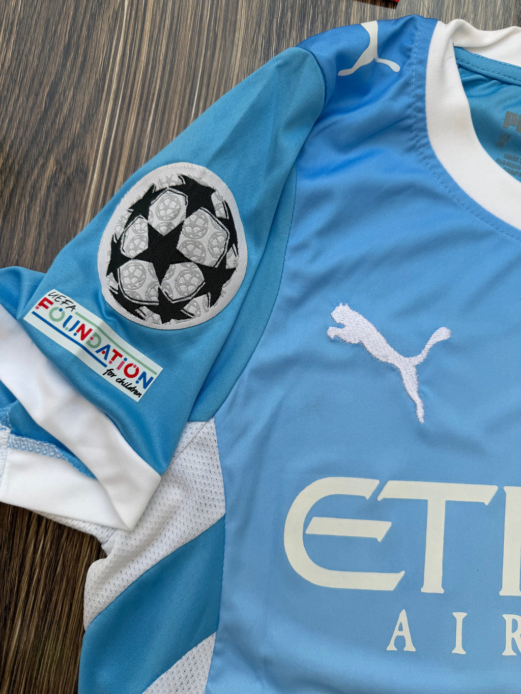 City 26/27 Home Kit Half Sleeve — view 5