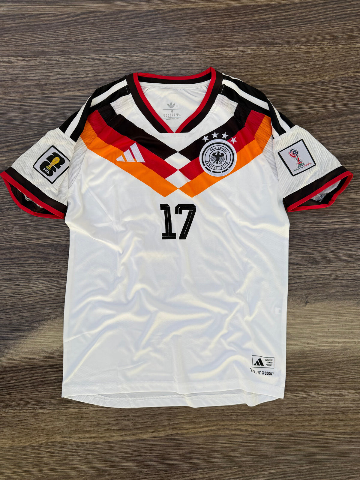 Germany 26 WC Home Kit Half Sleeve — view 1