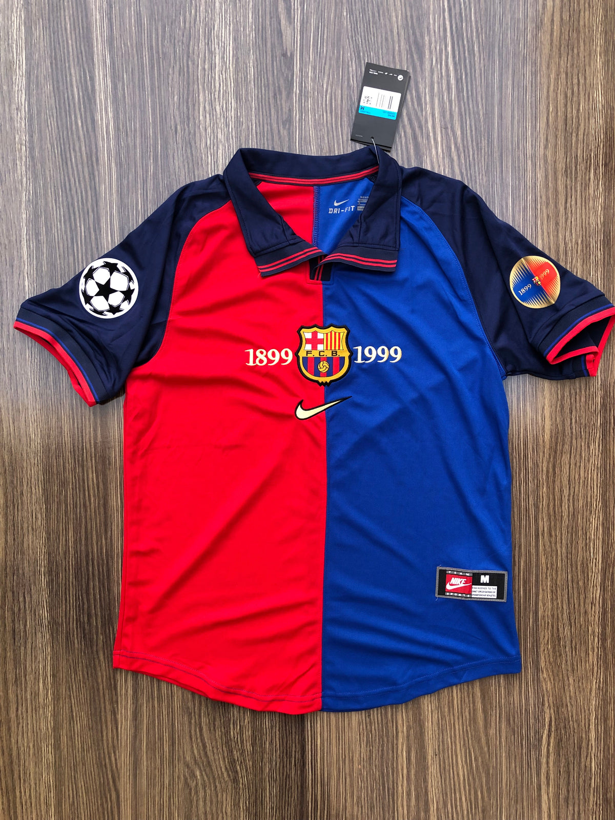 Barca 99/00 Home Jersey Imported — view 1