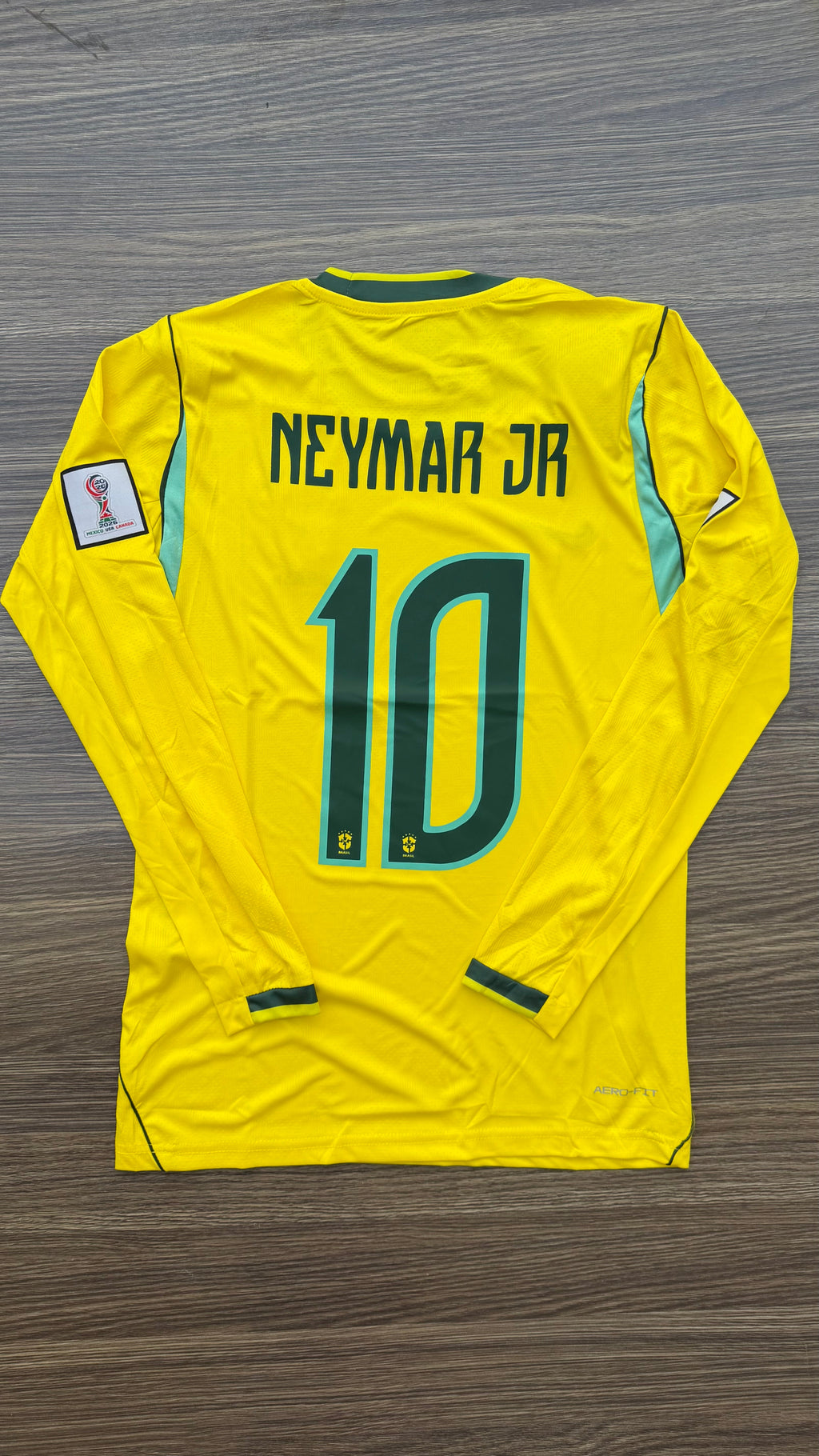 Brazil 26 WC Home Kit Full Sleeve — view 2
