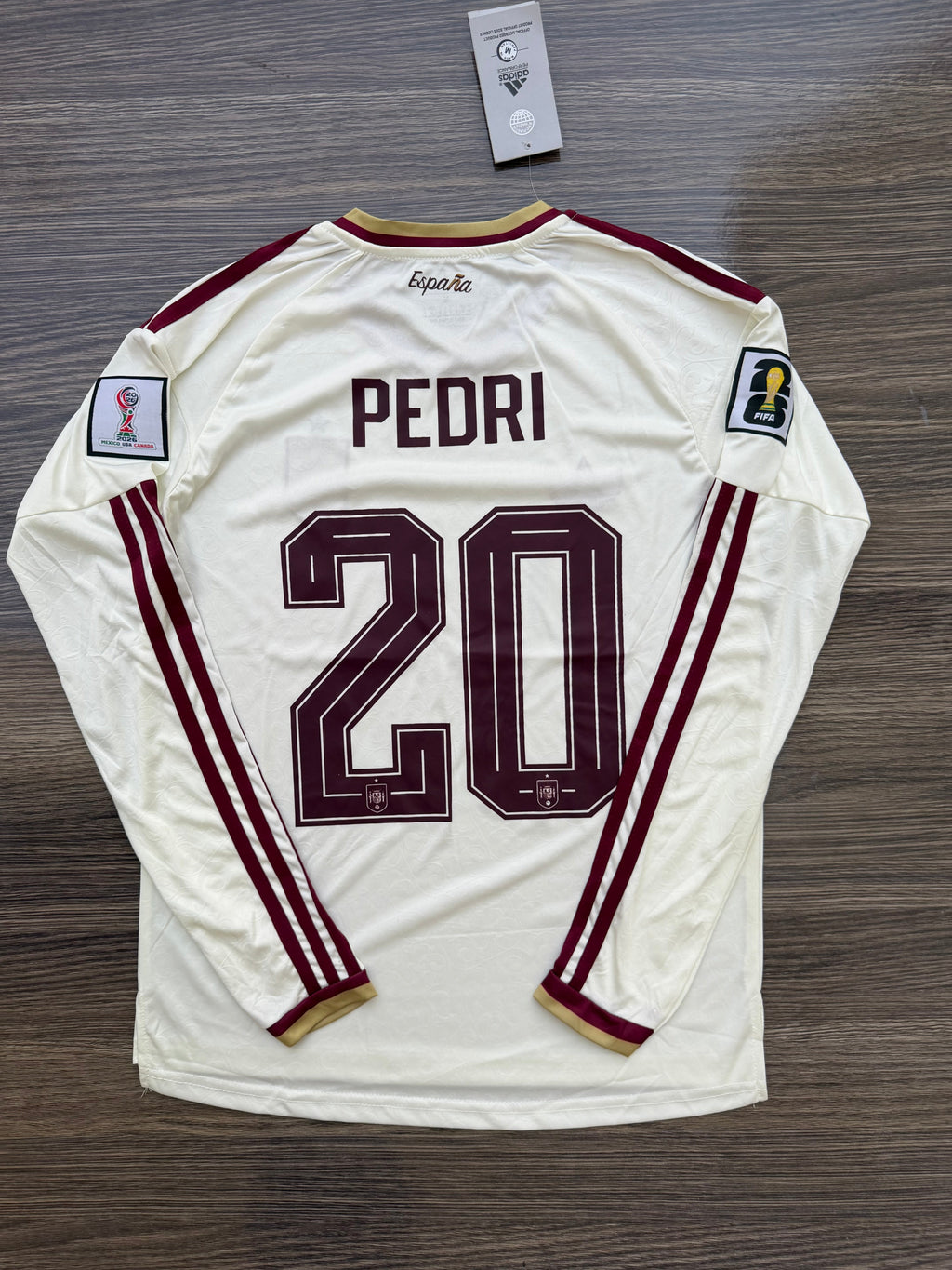 Spain 26 WC Away Kit Full Sleeve — view 2