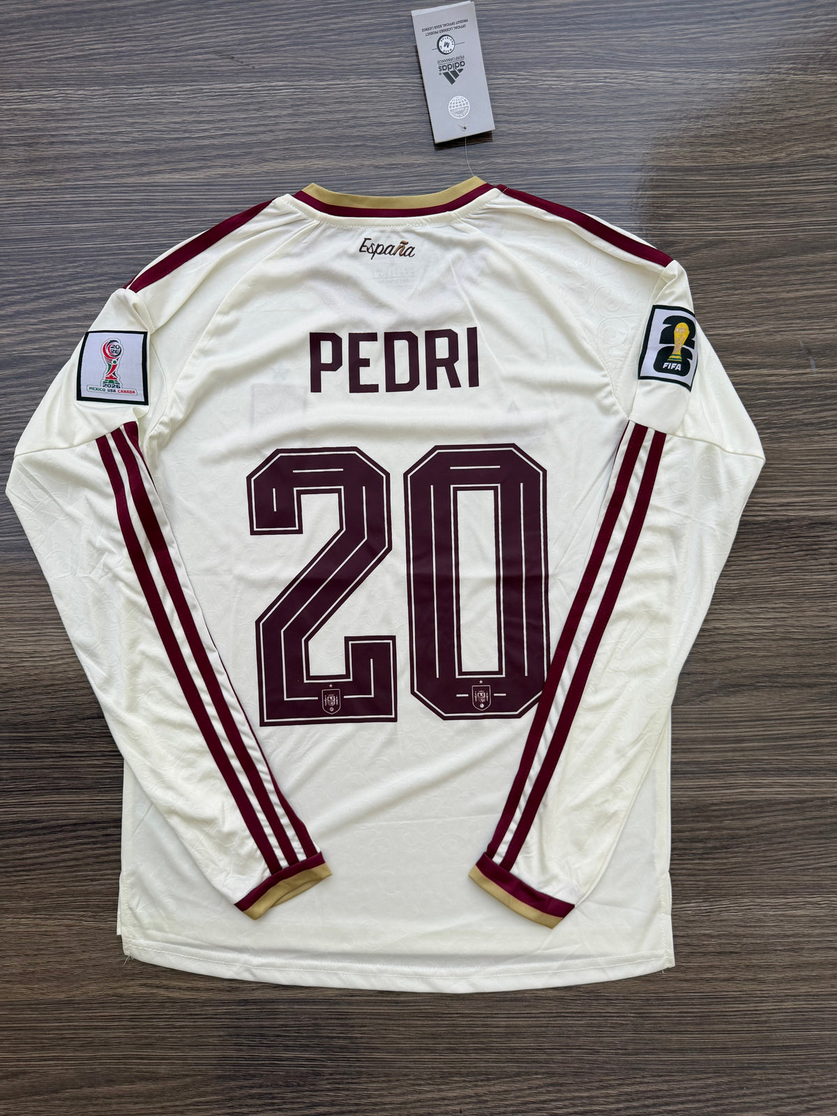 Spain 26 WC Away Kit Full Sleeve — view 2