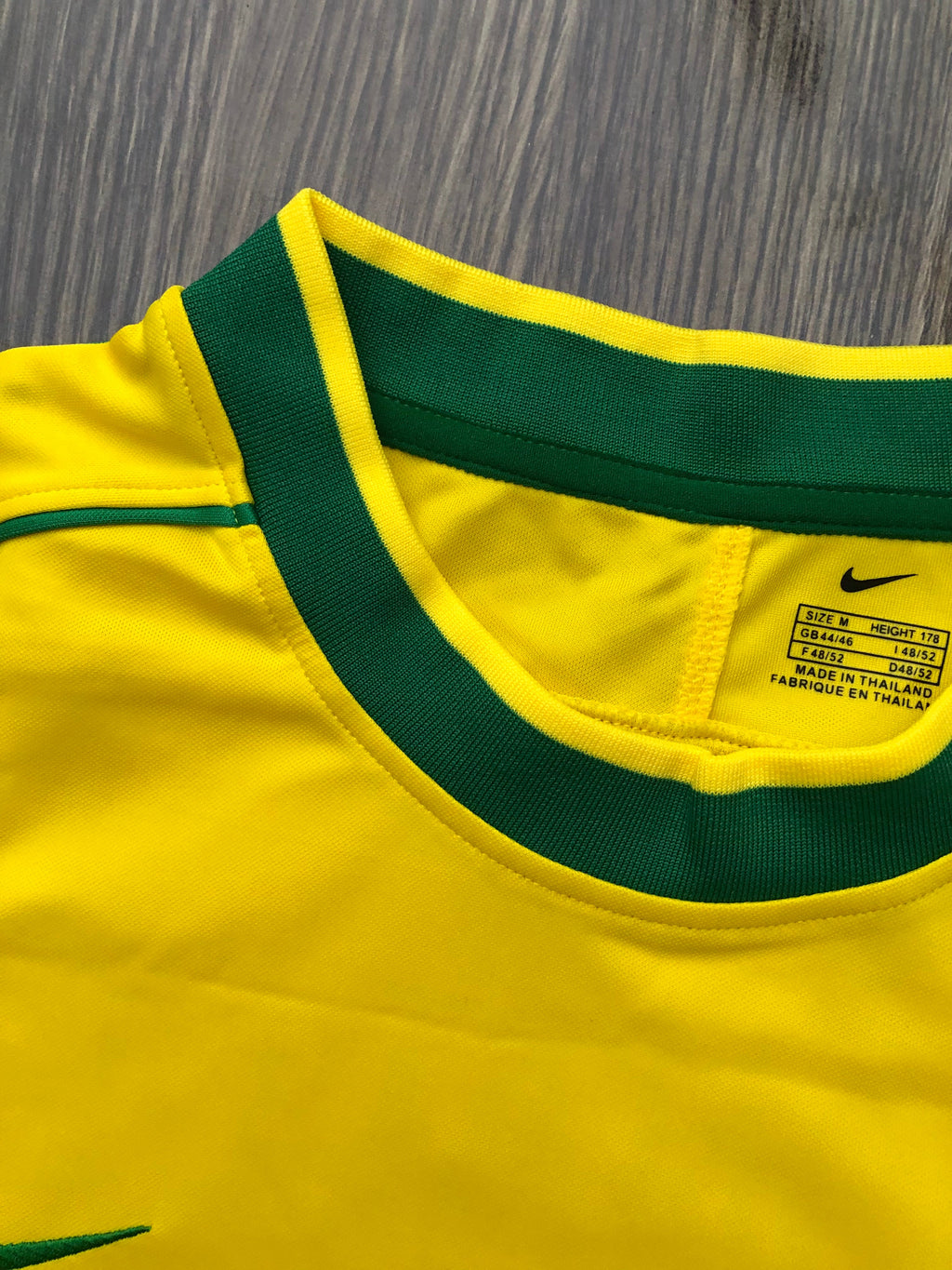Brazil 98 WC Home Jersey — view 3