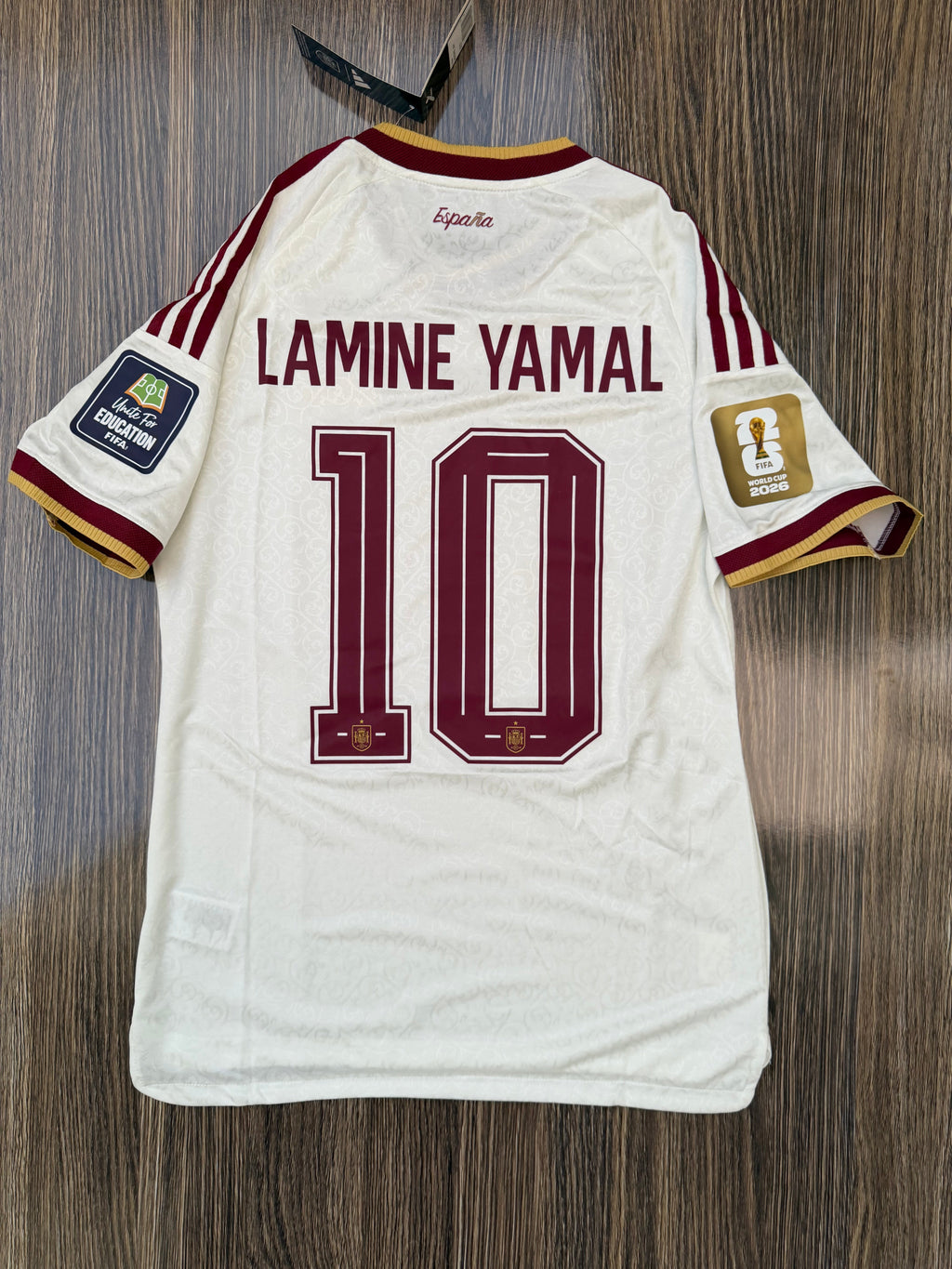 Spain 26 WC Away Jersey ( Player Version ) — view 2
