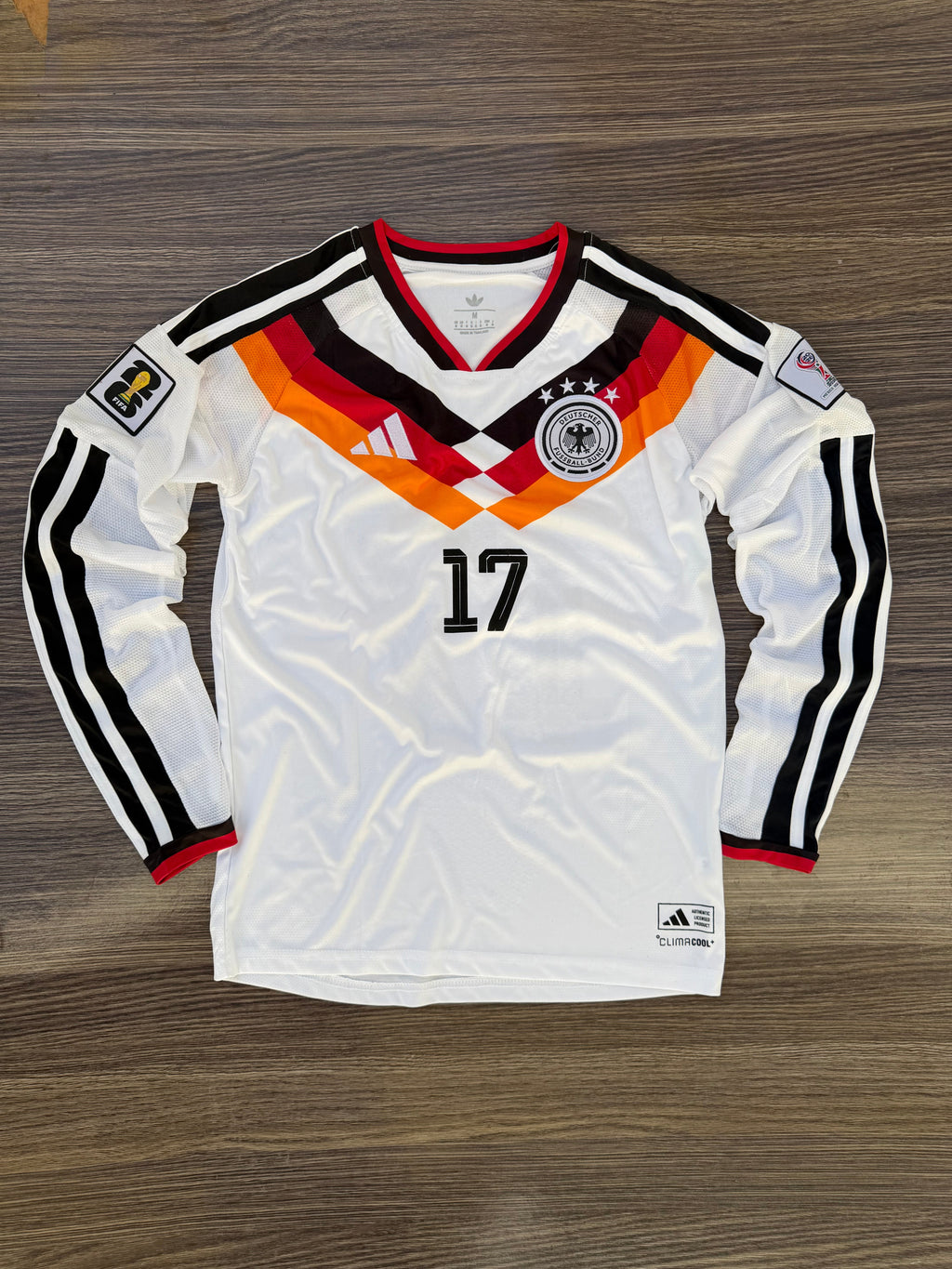 Germany 26 WC Home Kit Full Sleeve — view 1
