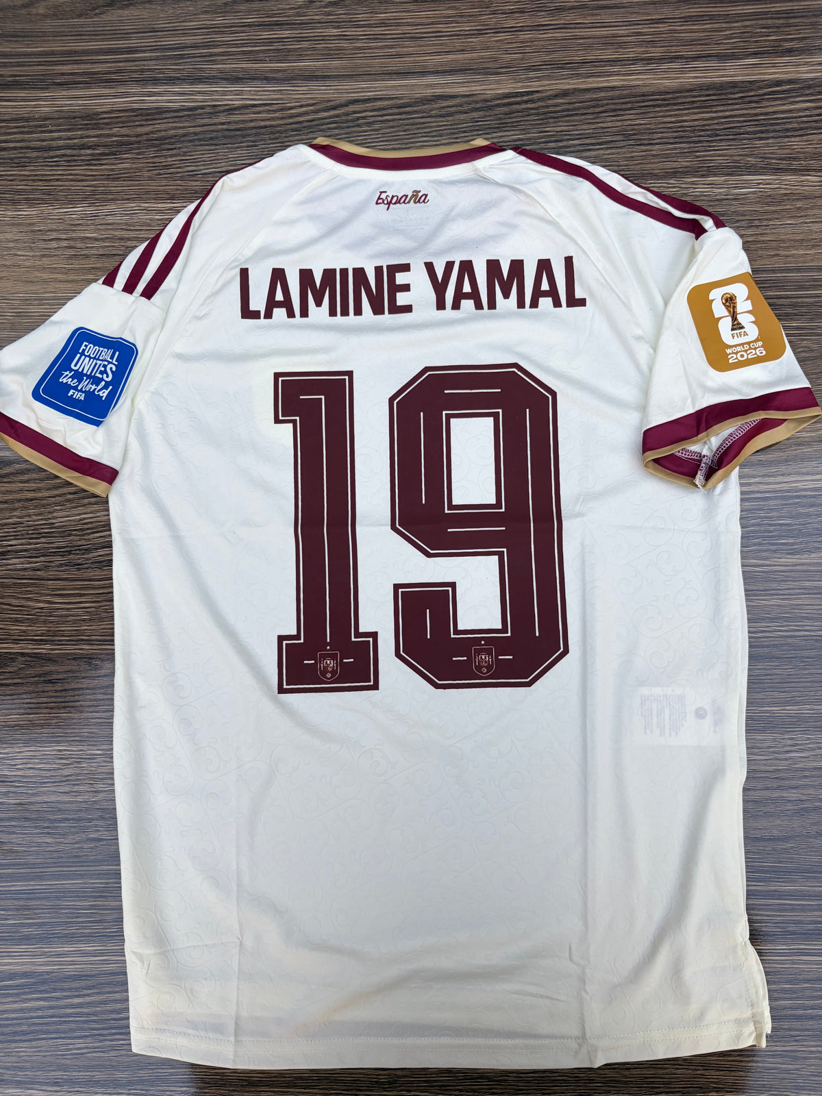 Spain 26 WC Away Kit Half Sleeve — view 3
