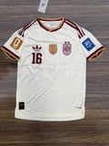 Spain 26 WC Away Kit Half Sleeve — view 1