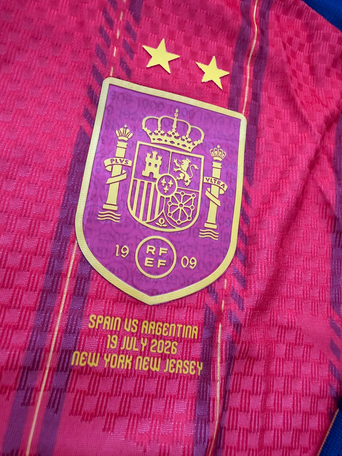 Spain 26 WC Home Jersey Full Sleeve ( Player Version ) — view 9
