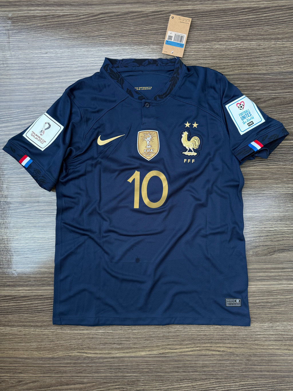 France 22 WC Final Jersey Imported — view 1