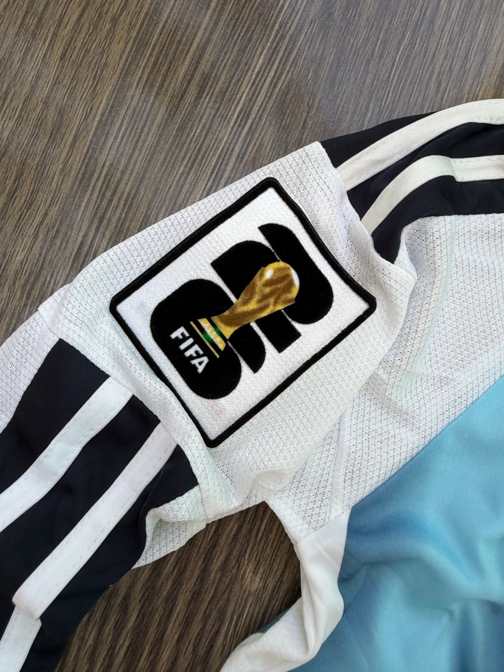 Argentina 26 WC Home Kit Full Sleeves ( TPU ) — view 3