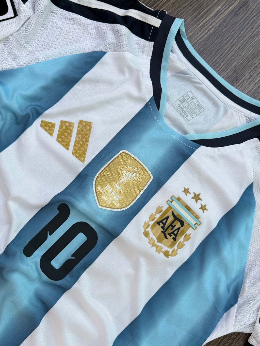 Argentina 26 WC Home Kit Full Sleeves ( TPU ) — view 7