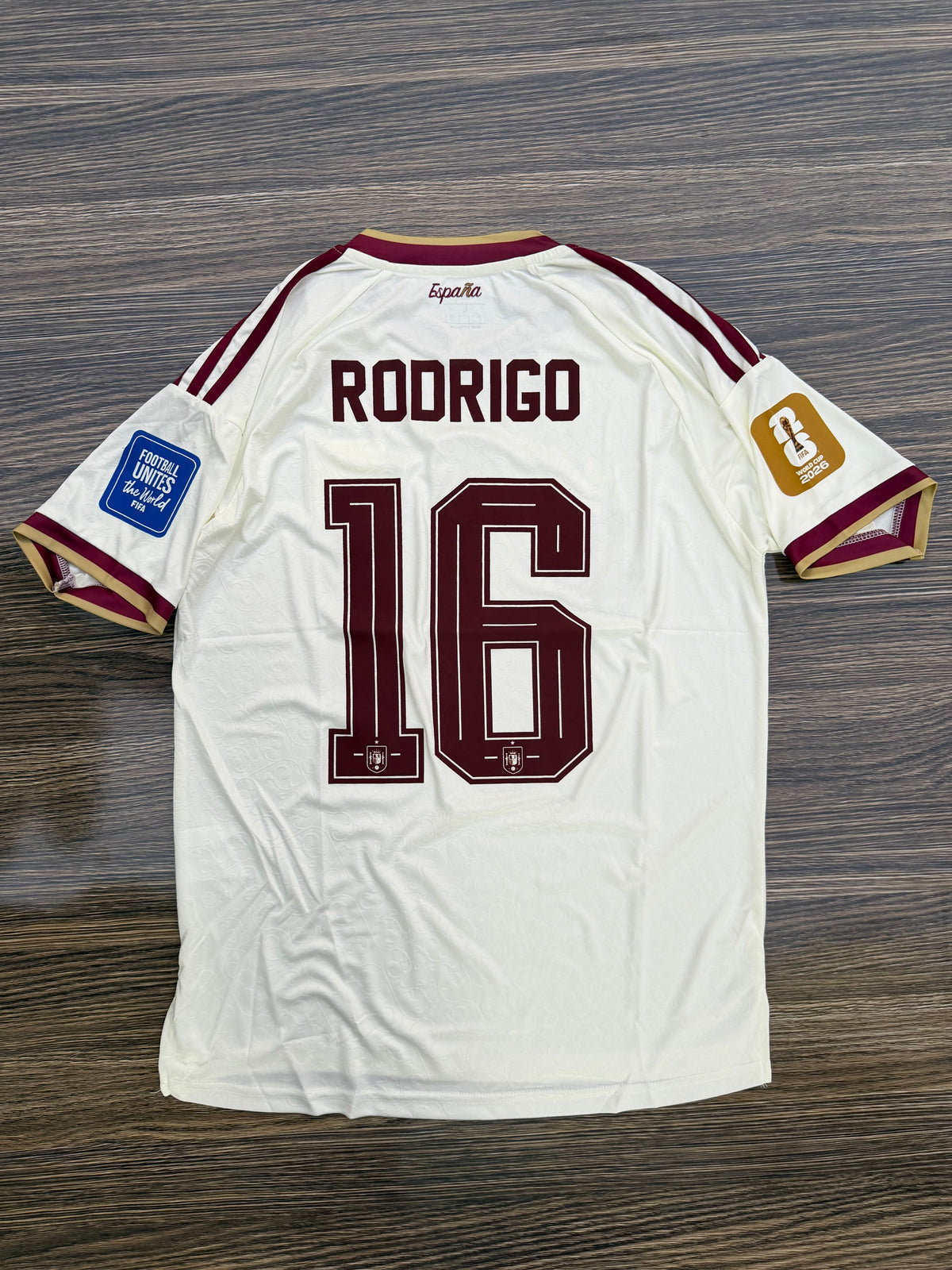 Spain 26 WC Away Kit Half Sleeve — view 2