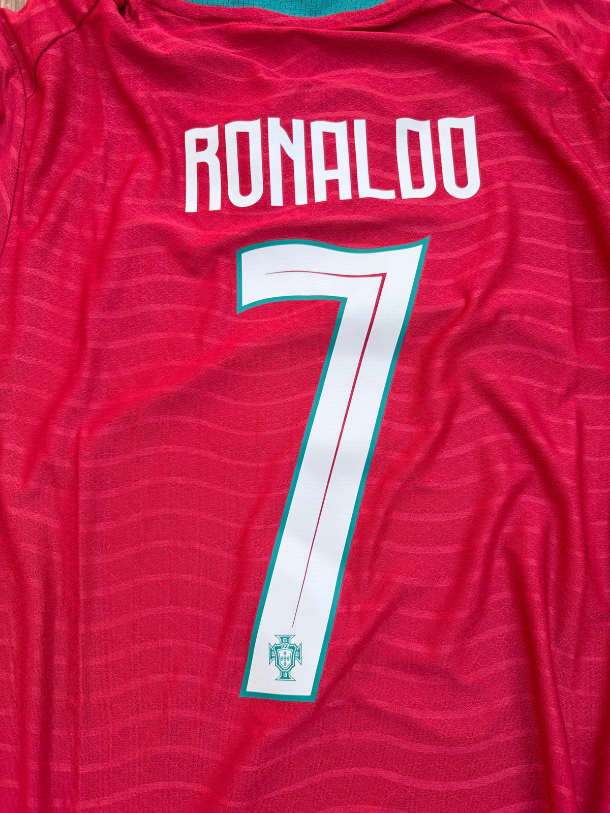 Portugal 26 WC Home Jersey ( Player Version ) — view 2