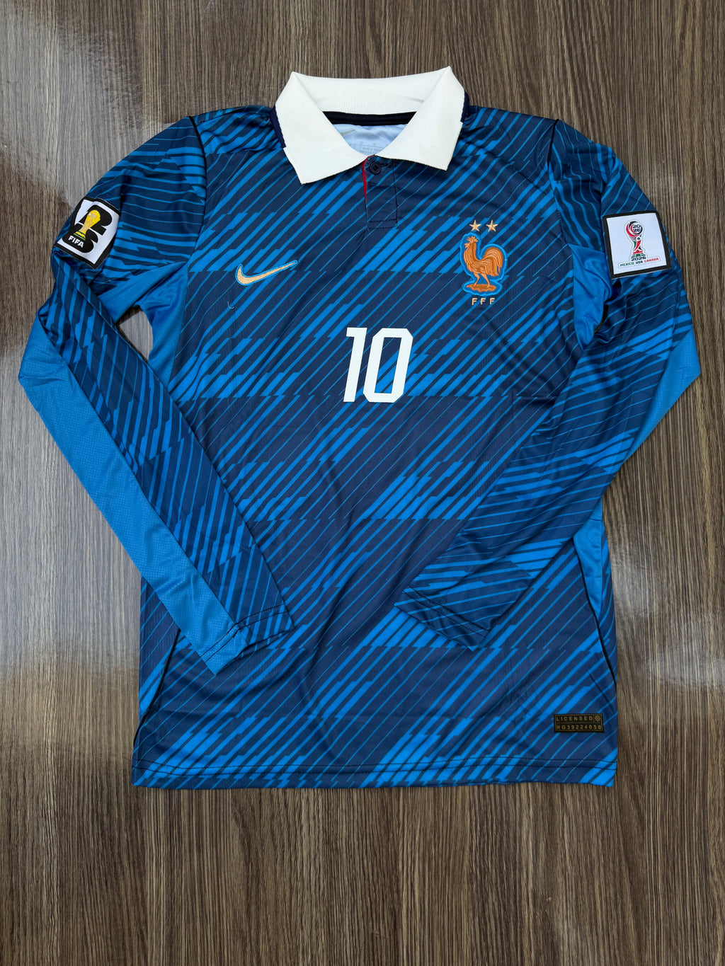 France 26 WC Home Kit Full Sleeve — view 1