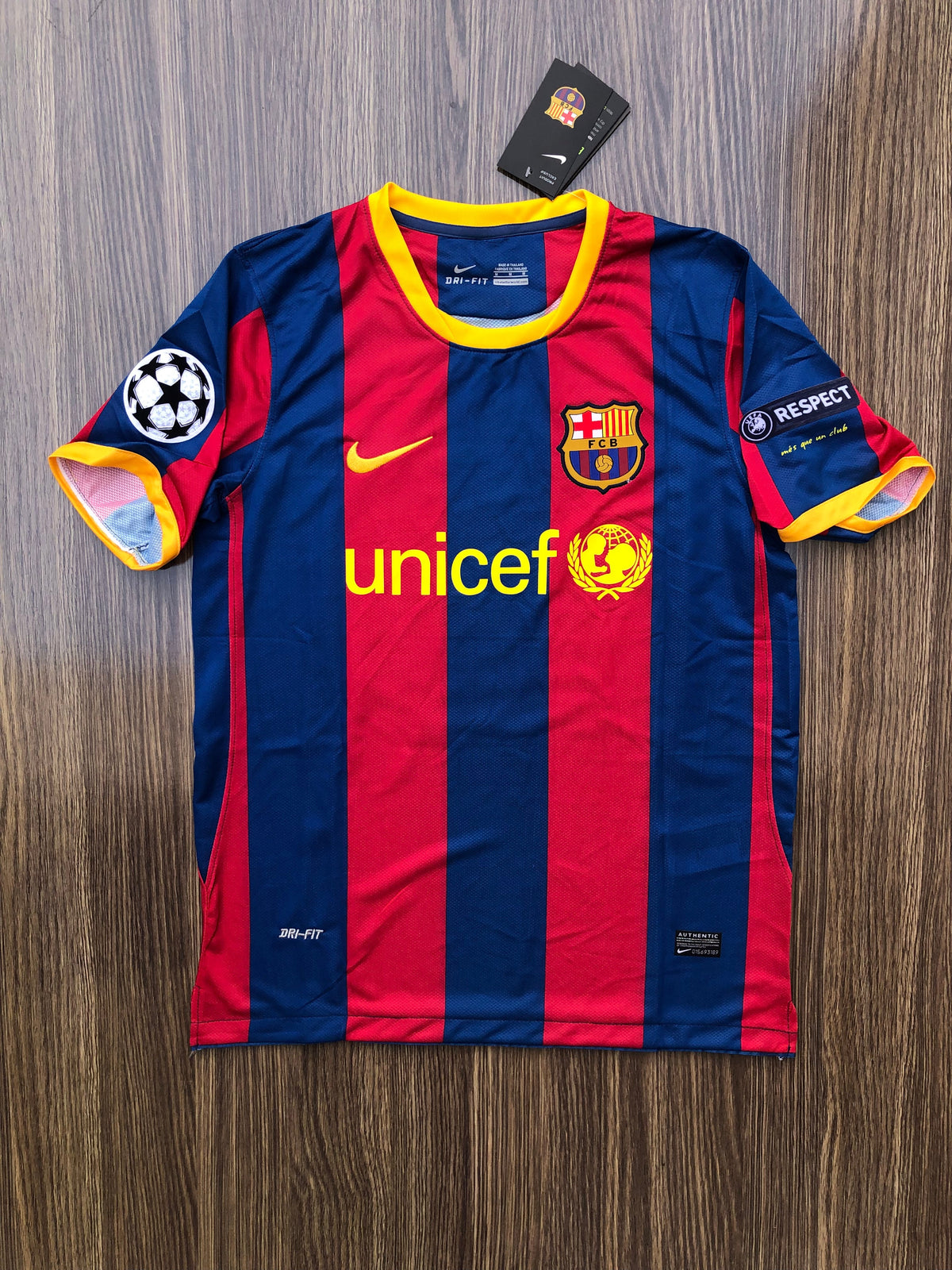 Barca 10/11 Home Jersey ( Imported ) — view 1