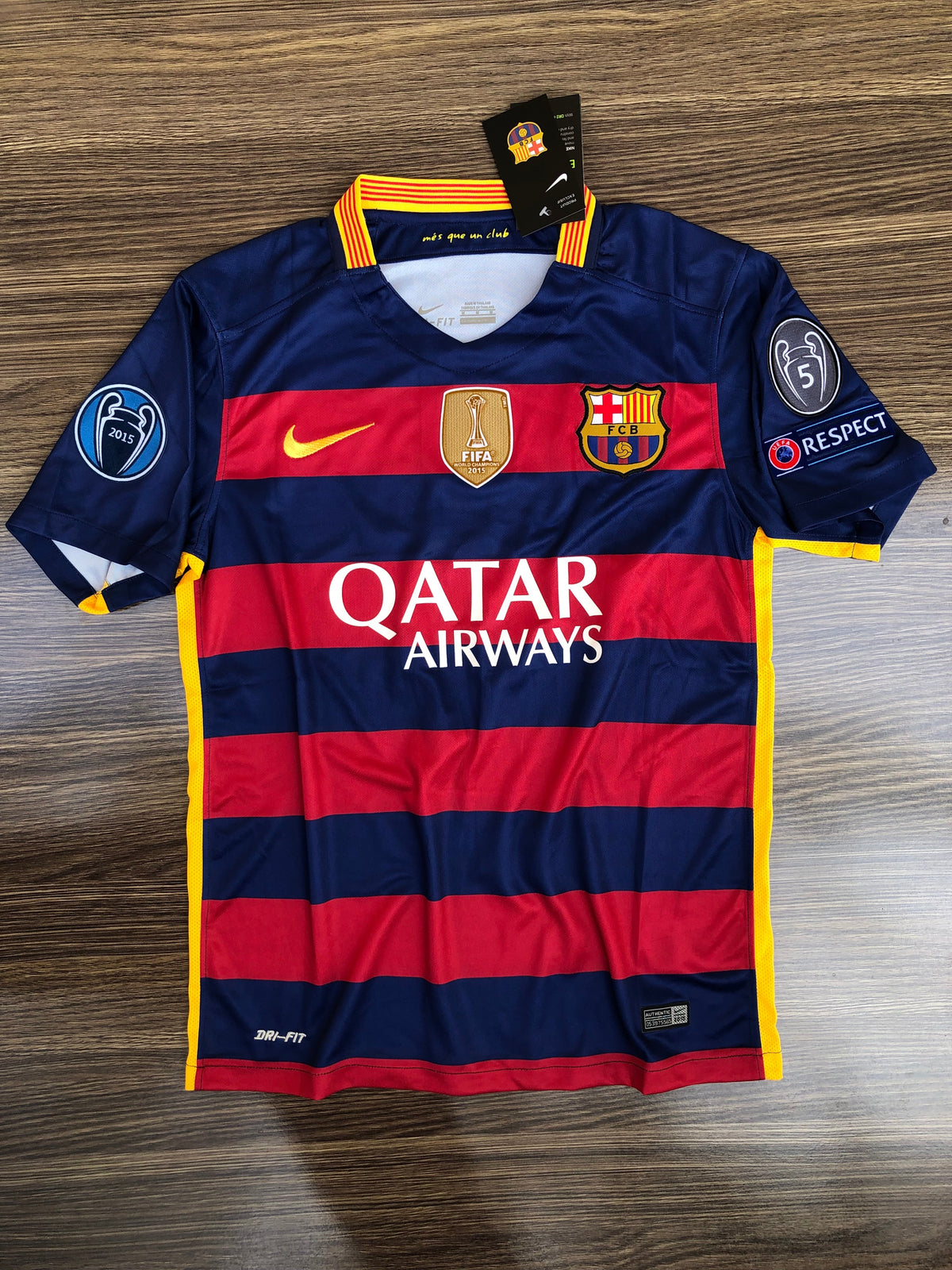 Barca 15/16 Home Jersey — view 1