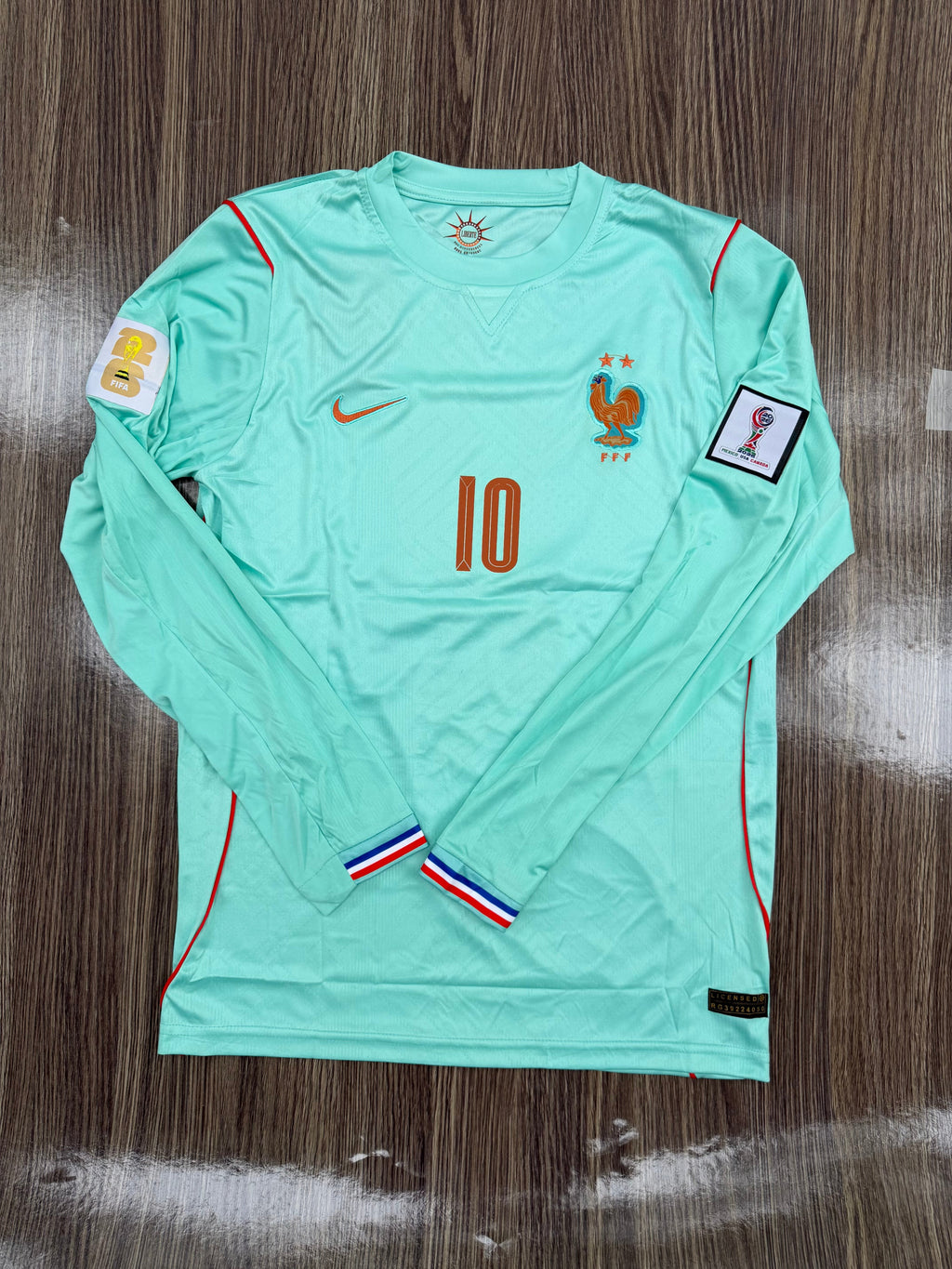France 26 WC Away Jersey Full Sleeve — view 1