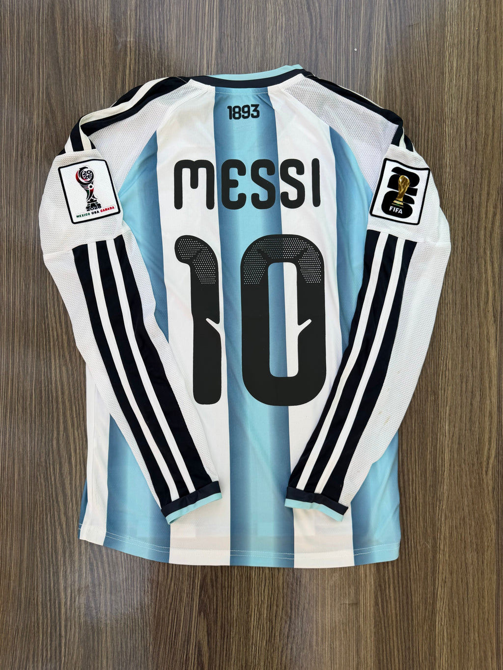 Argentina 26 WC Home Kit Full Sleeves ( TPU ) — view 2