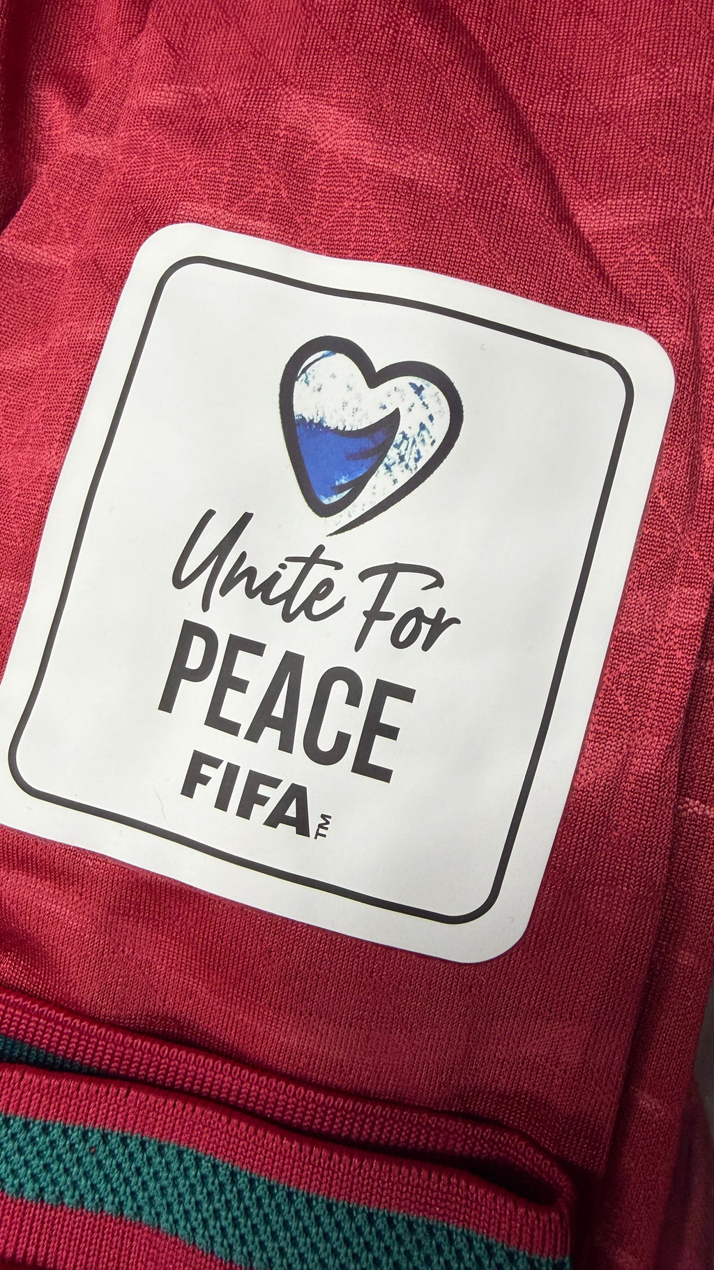 Portugal 26 WC Home Jersey Full Sleeves ( Player Version ) — view 7