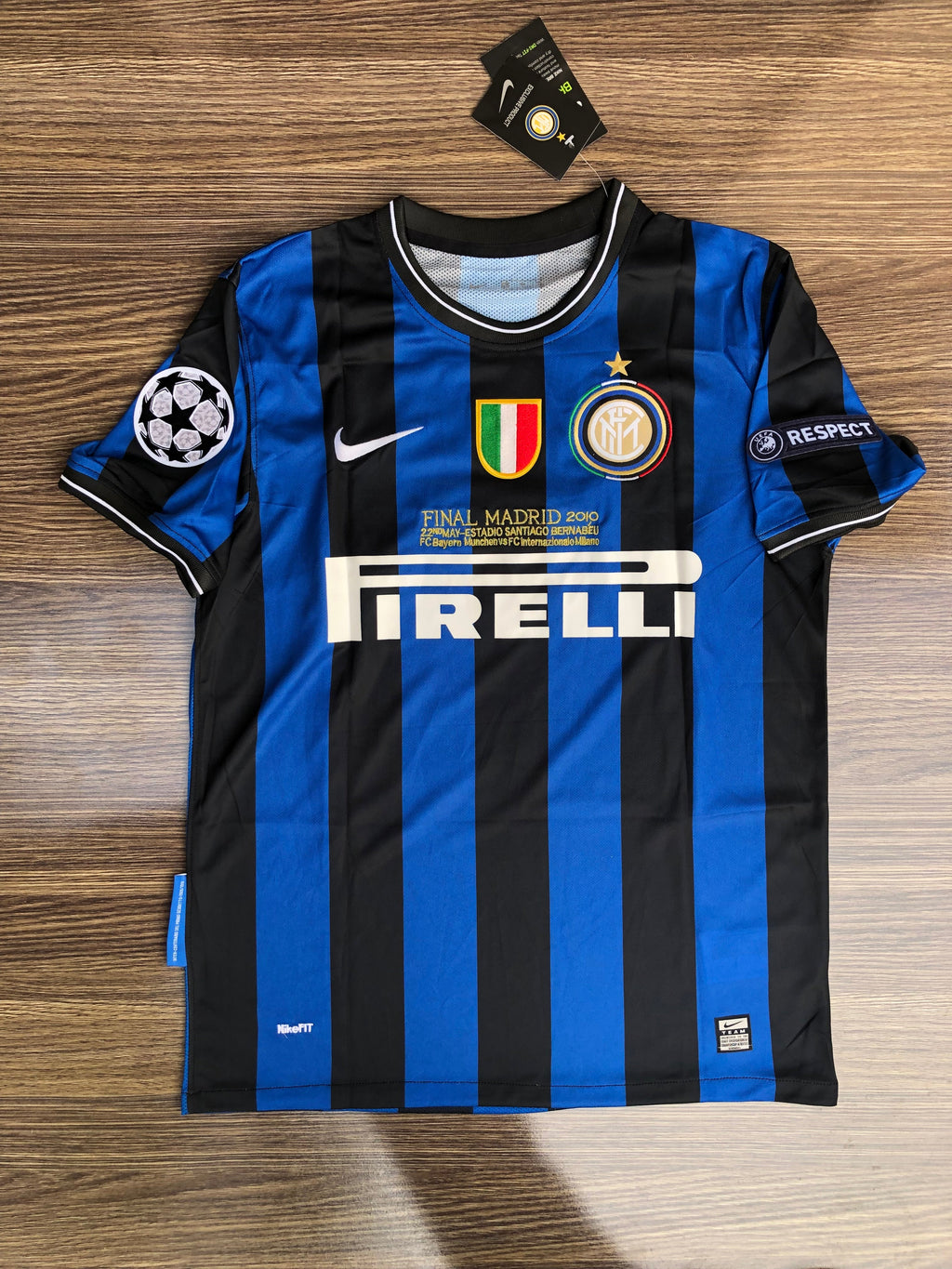 Inter Milan 09/10 Home Jersey — view 1