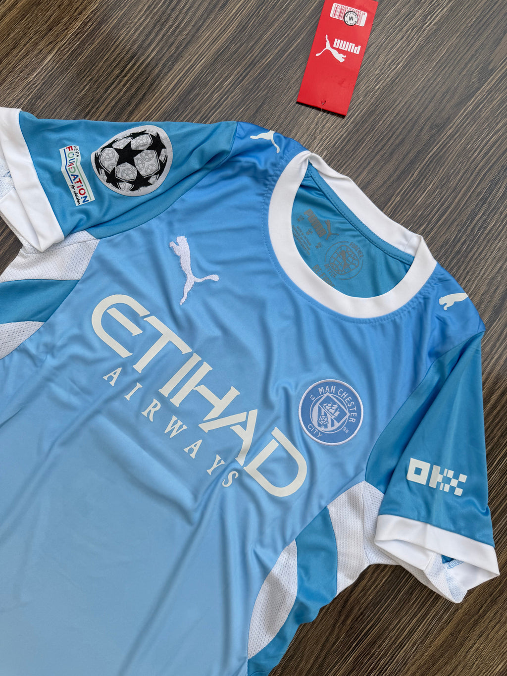 City 26/27 Home Kit Half Sleeve — view 3