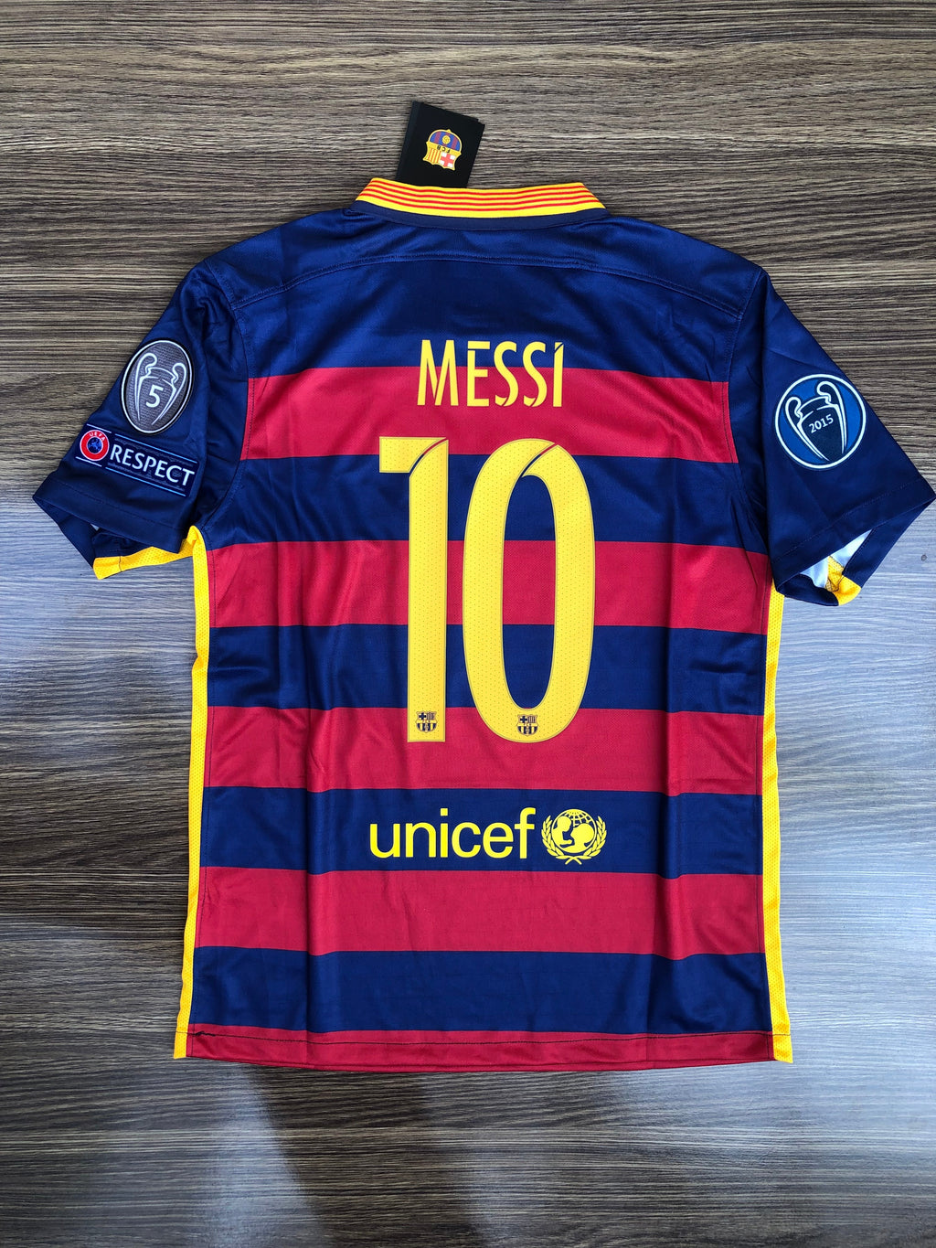 Barca 15/16 Home Jersey — view 2
