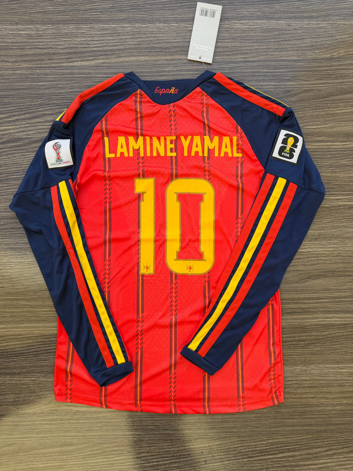 Spain 26 WC Home Kit Full Sleeve — view 2