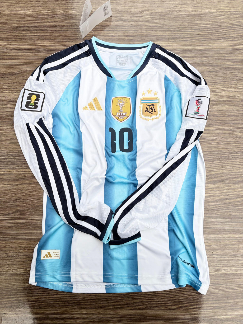 Argentina 26 WC Home Kit Full Sleeve — view 1