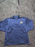 Unbranded Blue Quarter Zip Sports Pullover – Size L
