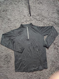 Unbranded Black Quarter Zip Sports Pullover – Size L