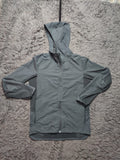 Unbranded Grey Full Zip Hooded Sports Jacket – Size M
