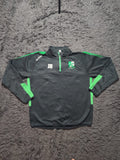 Mako Black and Green Quarter Zip Training Top – Size L