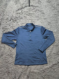 Unbranded Navy Quarter Zip Sports Top – Size L