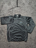 Unbranded Black Quarter Zip Training Top – Size L