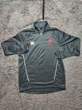 Canterbury Black Quarter Zip Training Top – Size L