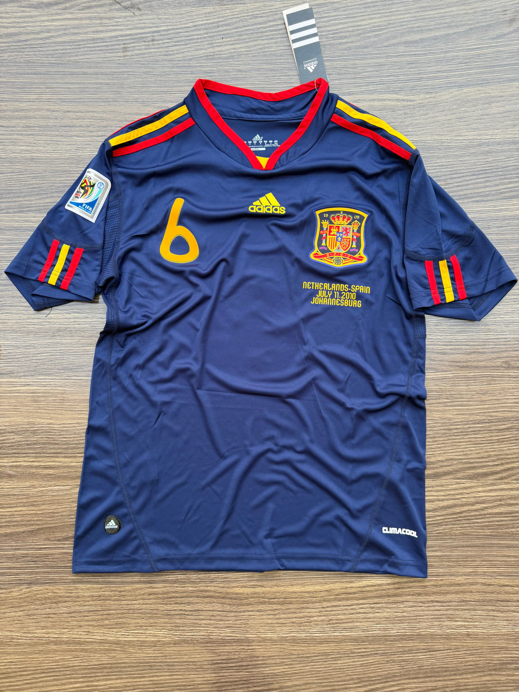 Spain 2010 Away Jersey — view 1