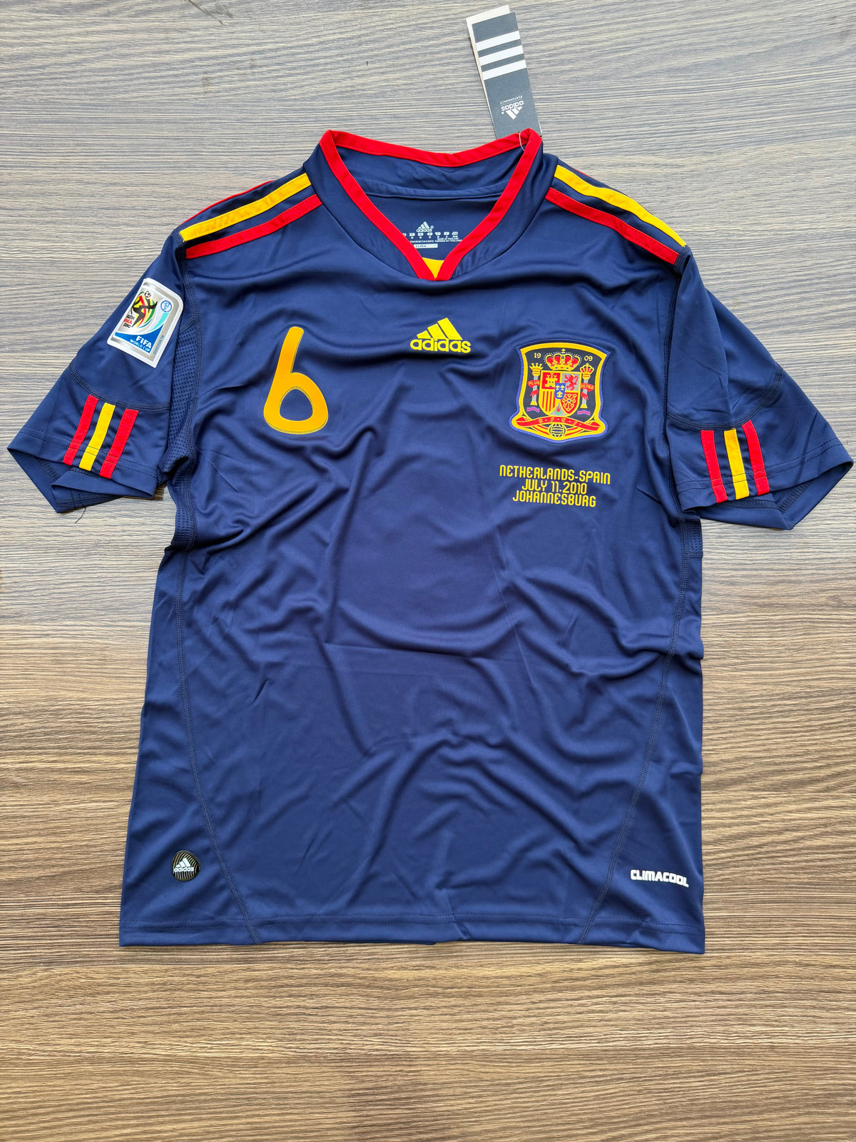 Spain 2010 Away Jersey — view 1