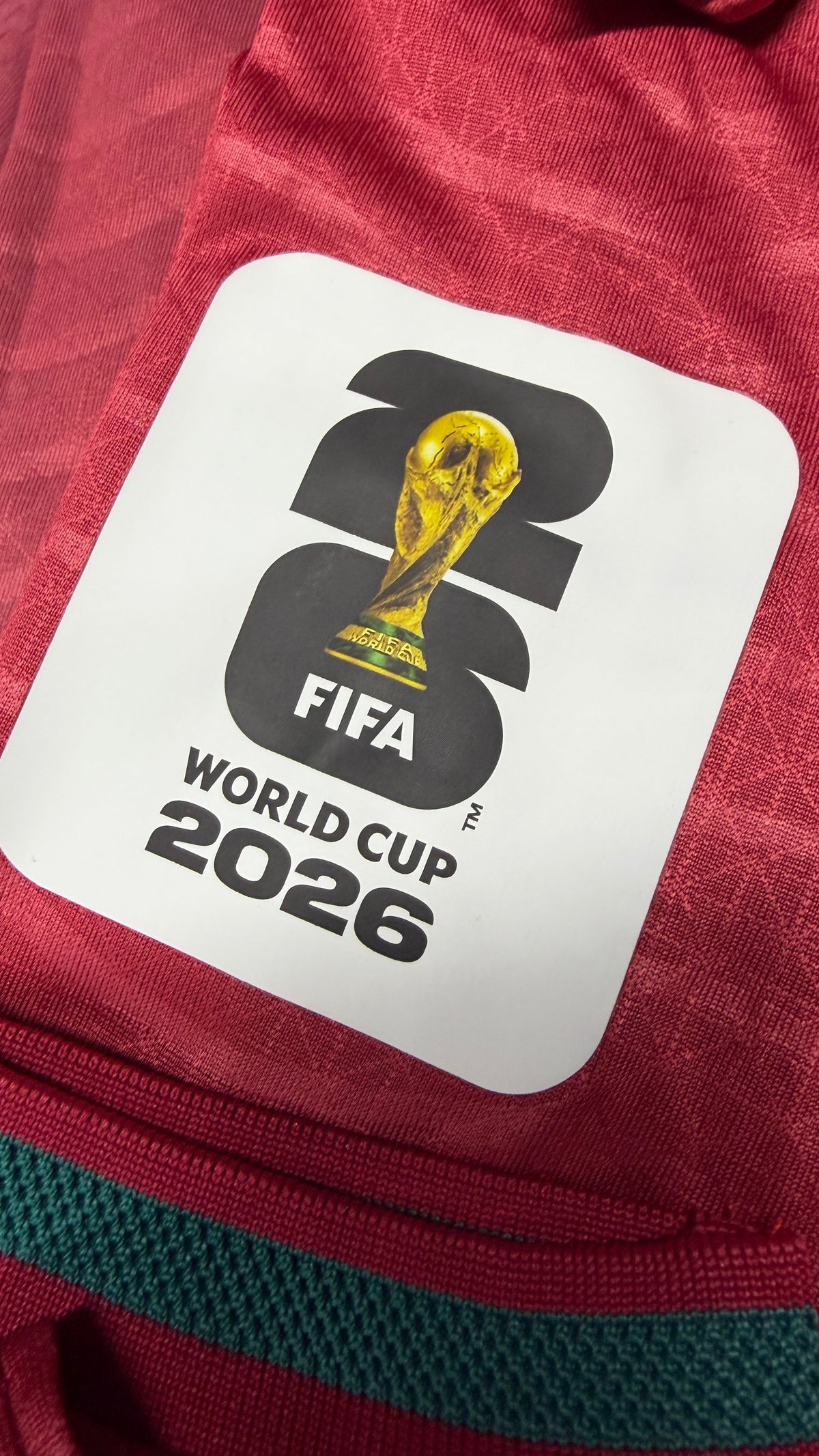 Portugal 26 WC Home Jersey ( Player Version ) — view 4