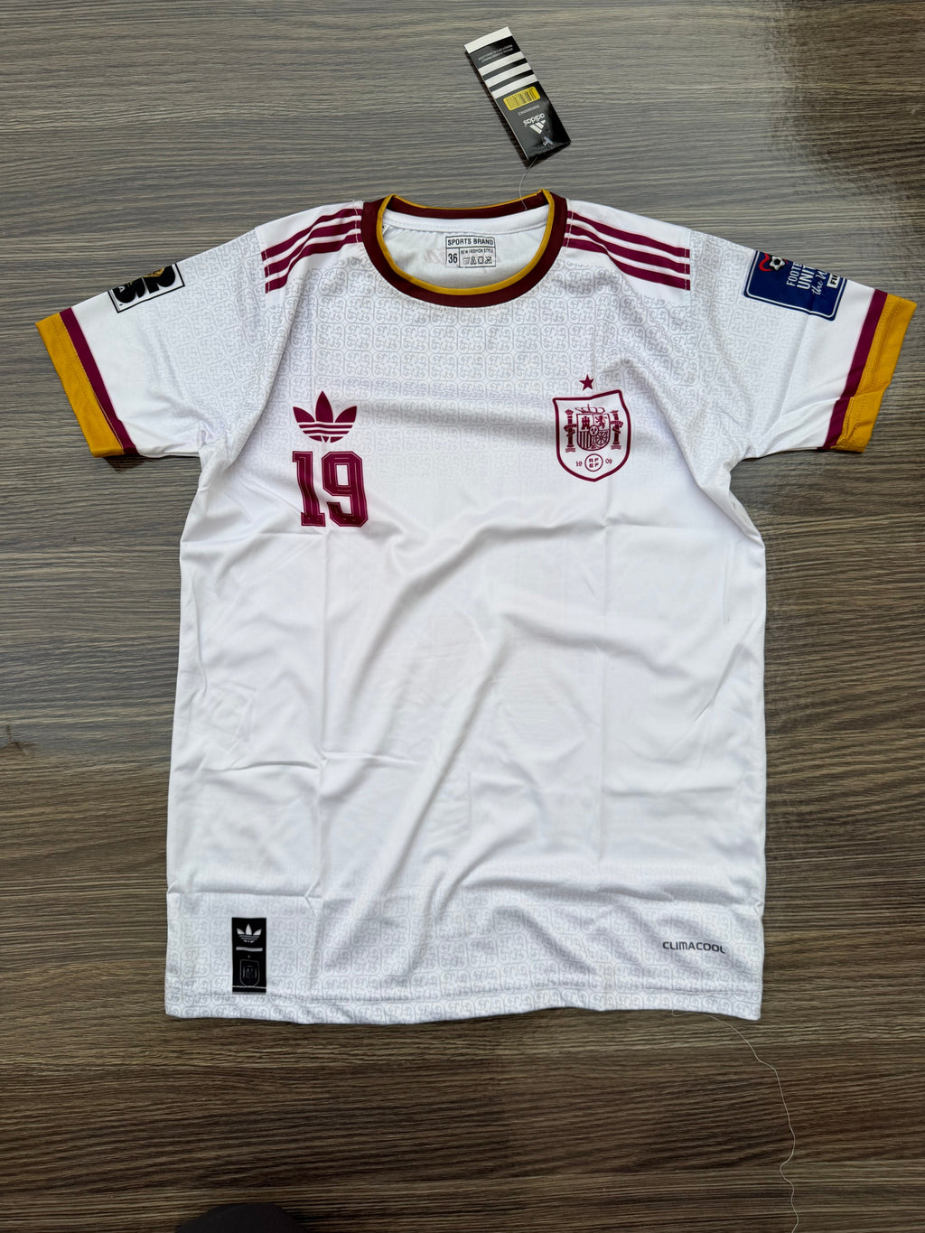 Spain WC Away Kids Kit — view 1