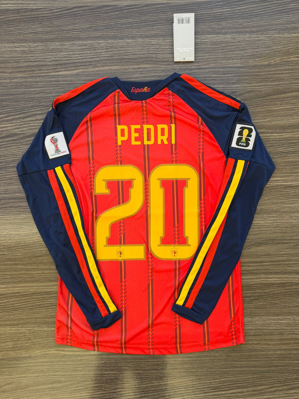 Spain 26 WC Home Kit Full Sleeve — view 3
