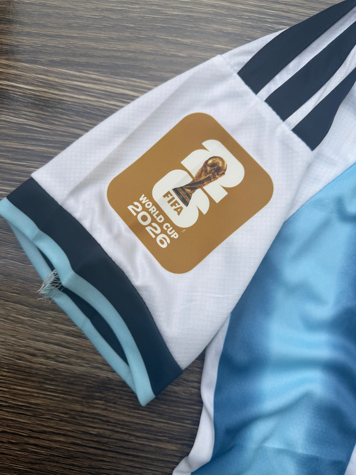 Argentina 26 WC Home Kit Half Sleeve — view 3
