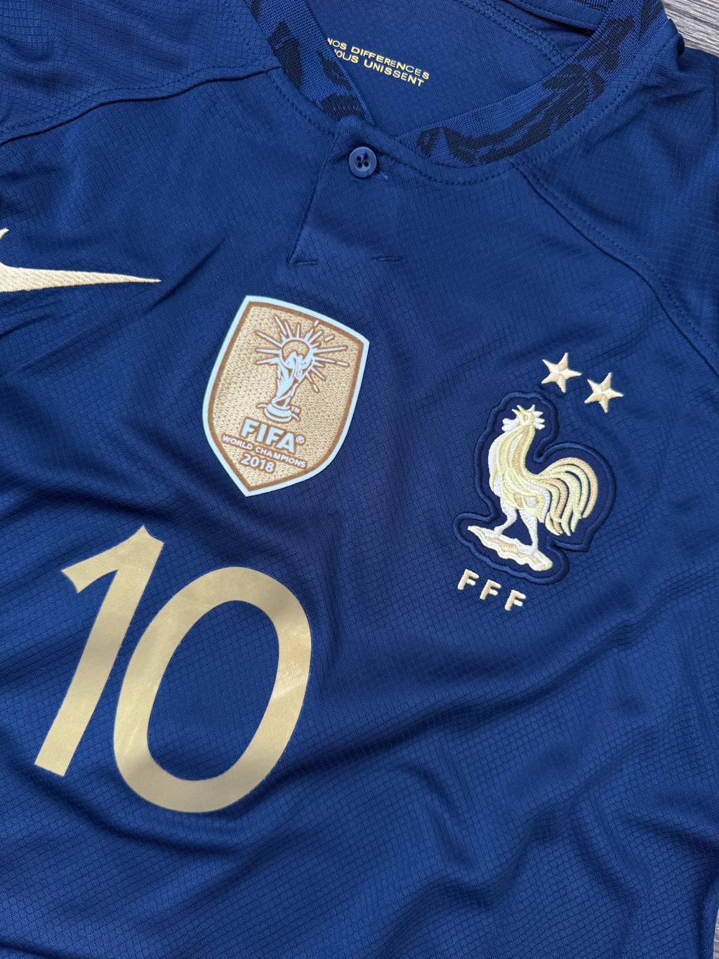 France 22 WC Final Jersey Imported — view 5