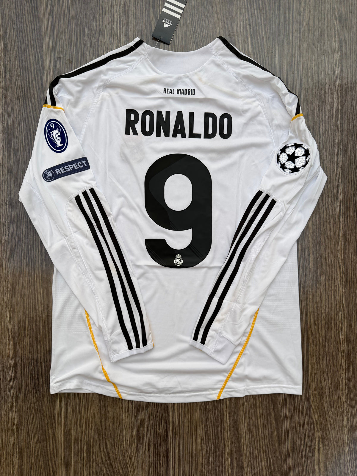 Real 09/10 Home Jersey Imported — view 2
