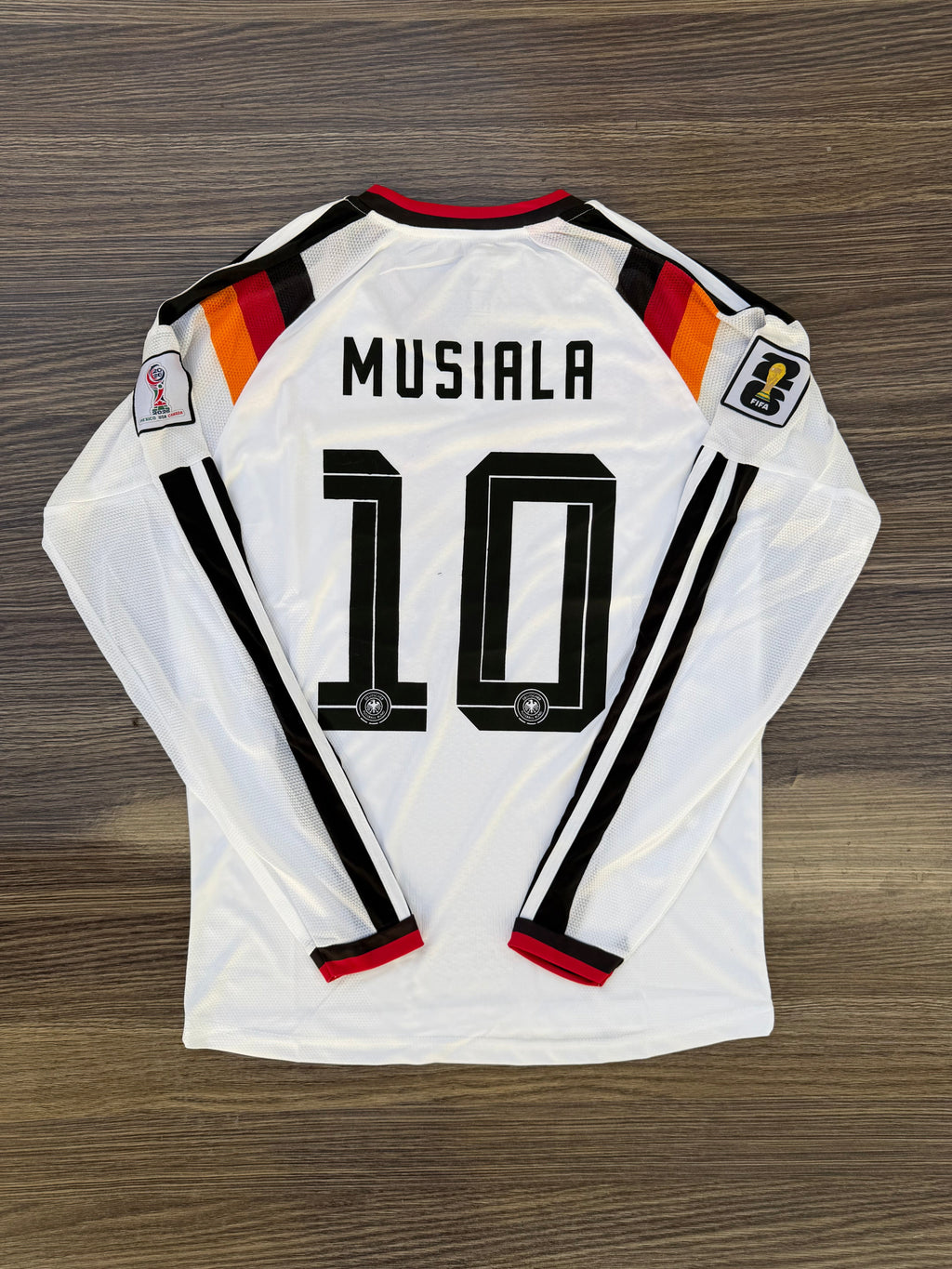 Germany 26 WC Home Kit Full Sleeves ( TPU ) — view 2