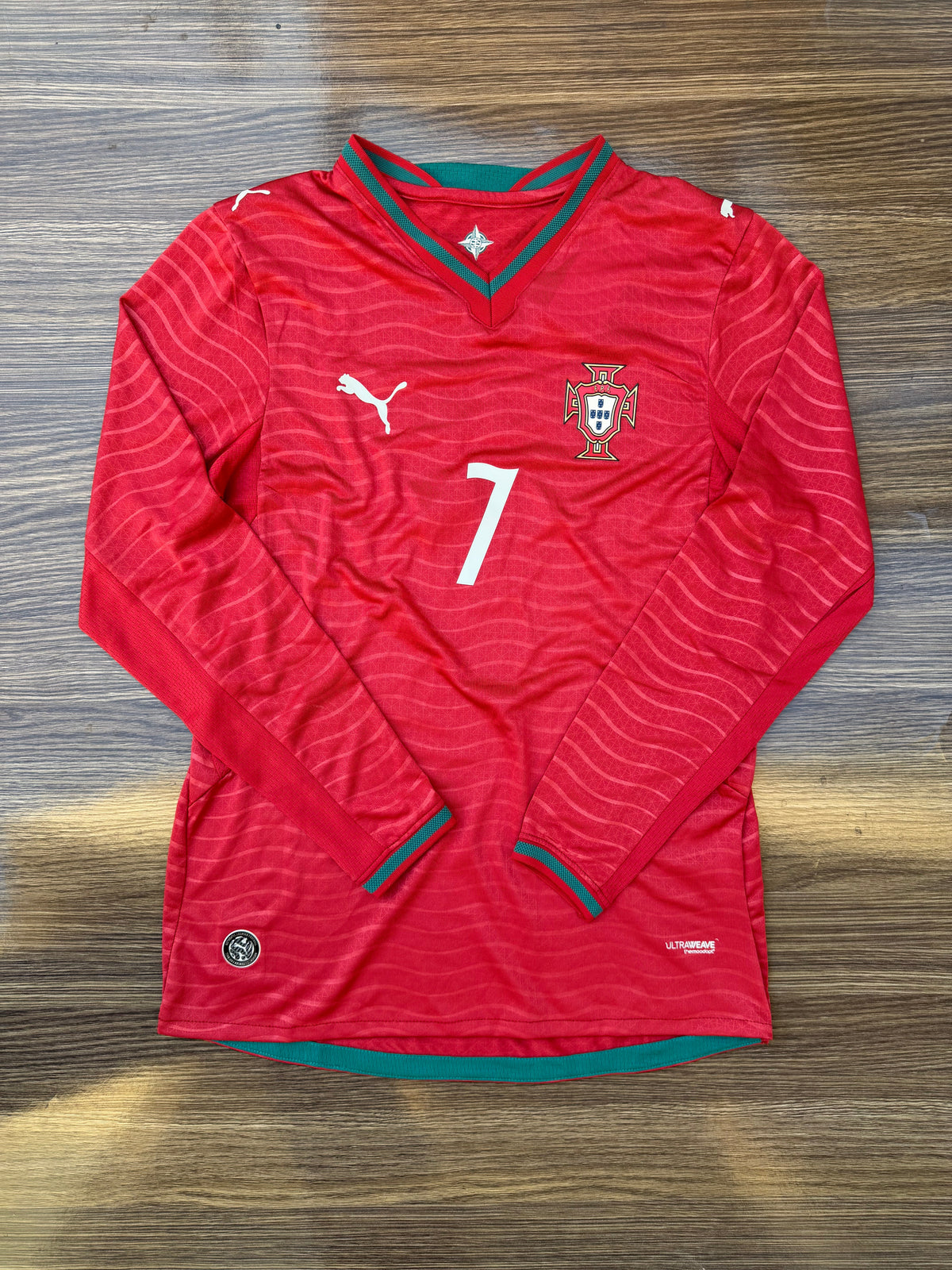 Portugal 26 WC Home Jersey Full Sleeves ( Player Version ) — view 4